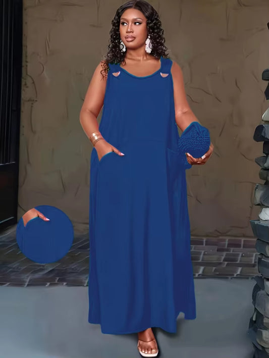New Solid-Color Dresses for Women in Spring and Summer from Europe and America