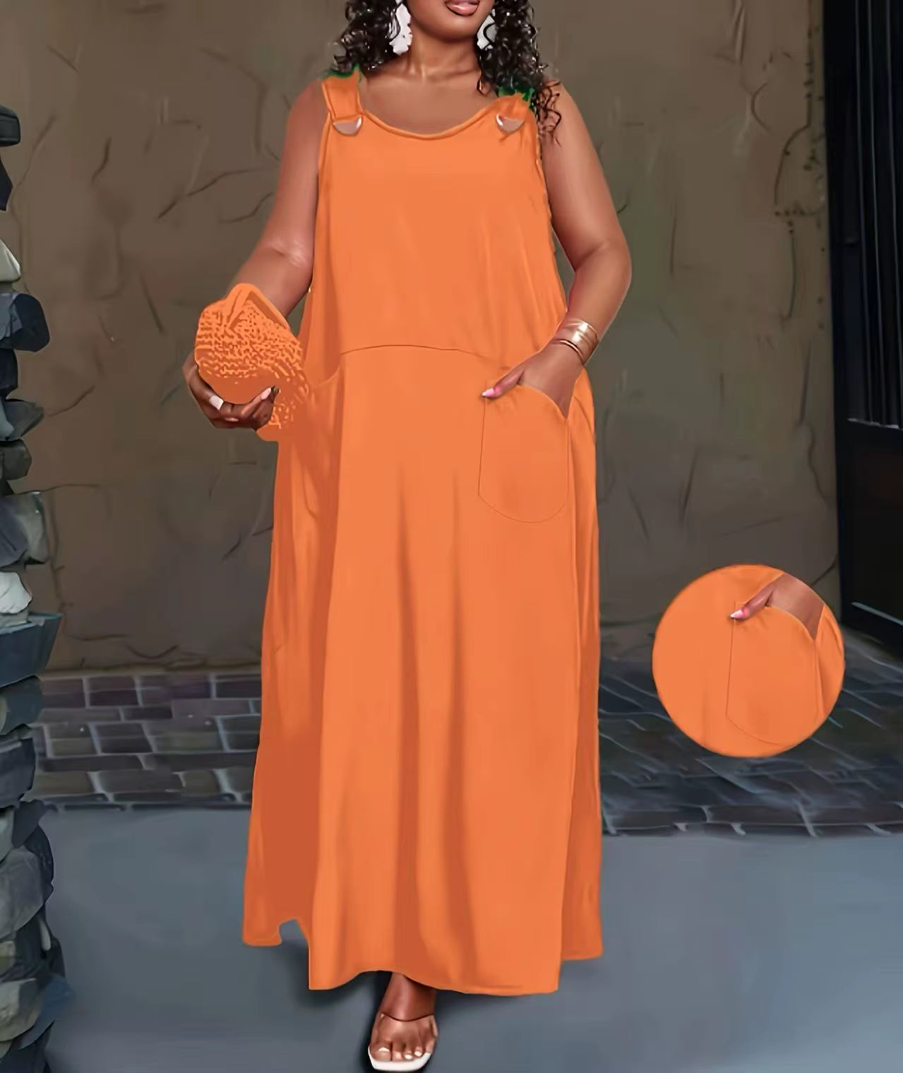 New Solid-Color Dresses for Women in Spring and Summer from Europe and America